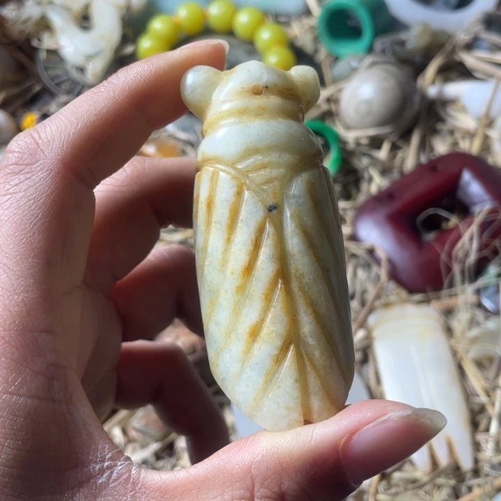 和田玉未镶嵌吊坠(不含链)