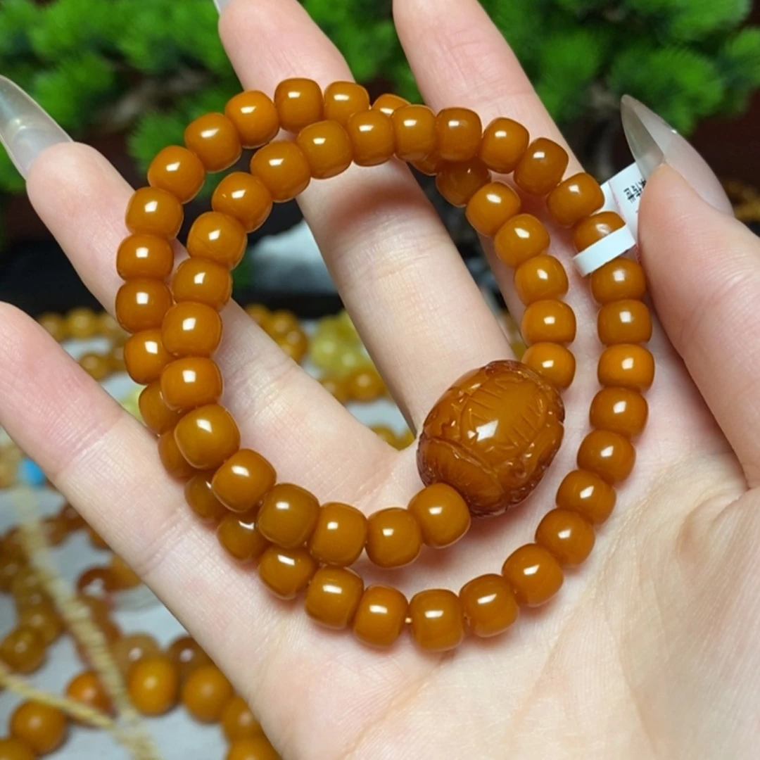 【闪购商品】未镶嵌蜜蜡手链手串