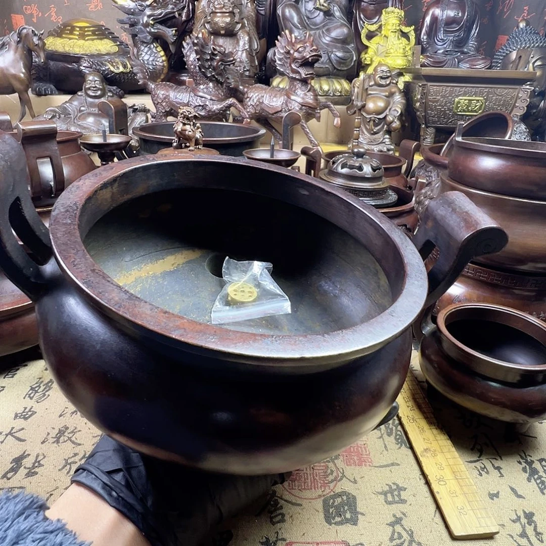 ✔️****香炉 家用供香炉 风水摆件 聚宝盆 家居摆件