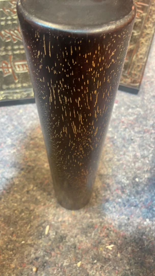 手工艺品：紫檀.素面小横财