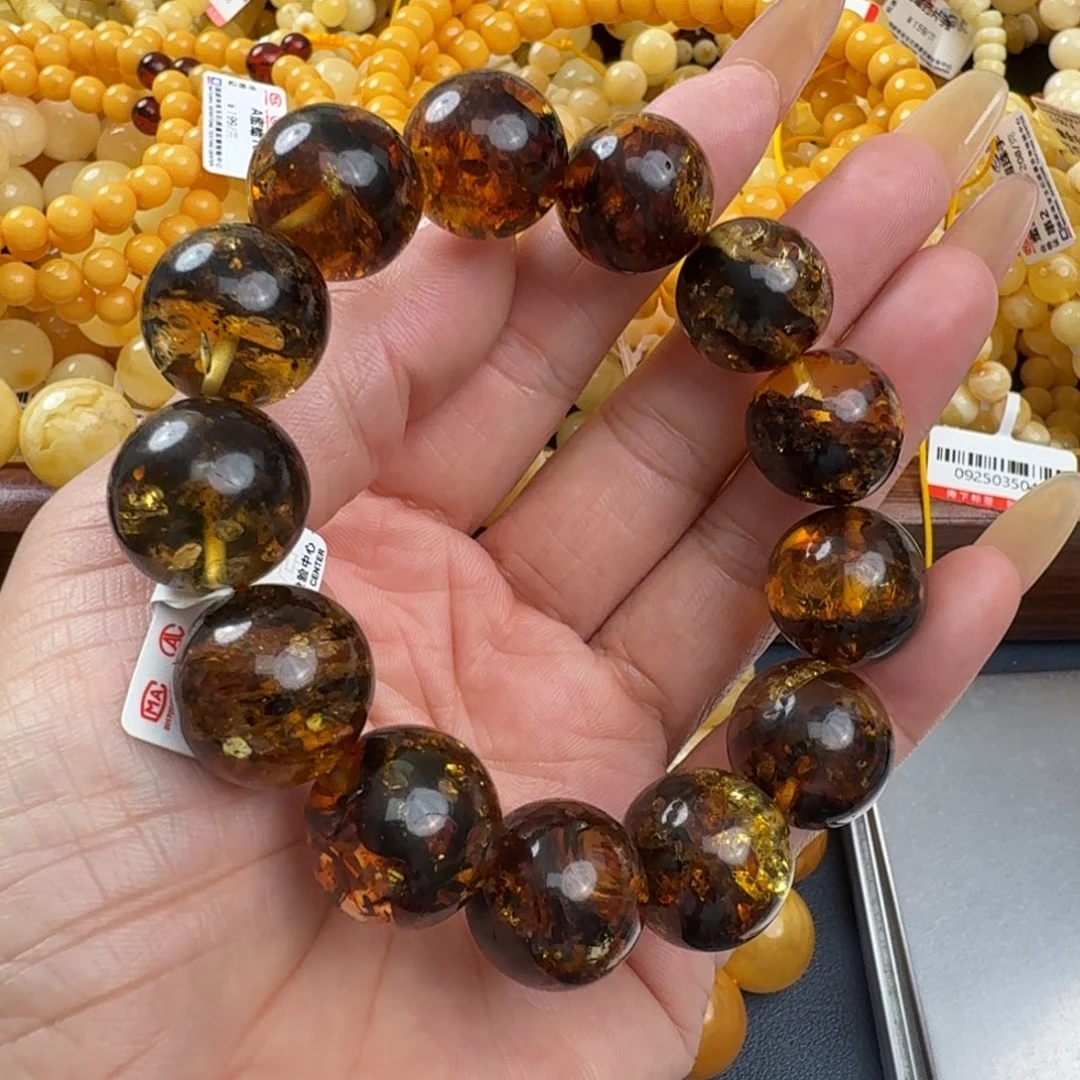 琥珀未镶嵌珠宝奇石