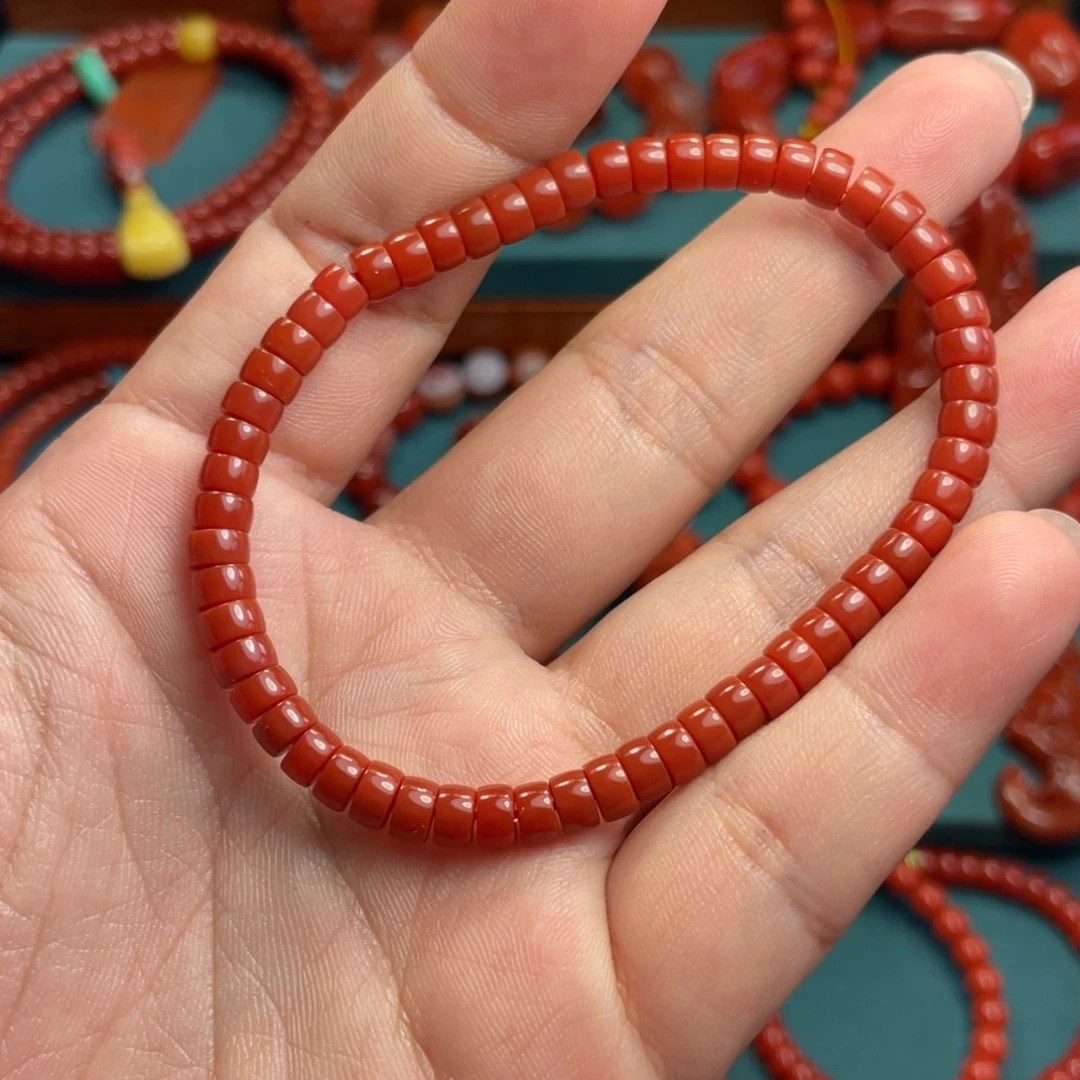 未镶嵌串南红玛瑙5mm