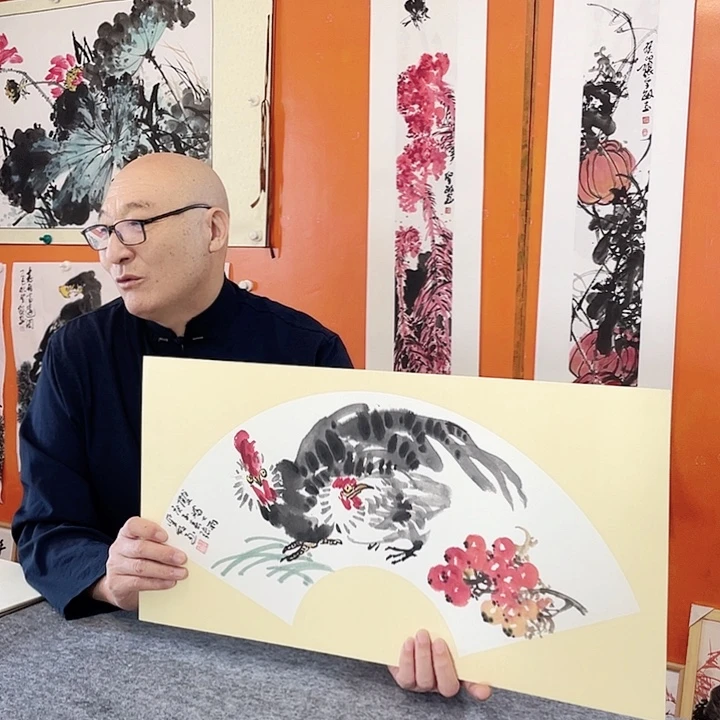 国画张圣敏先生纯手绘作品