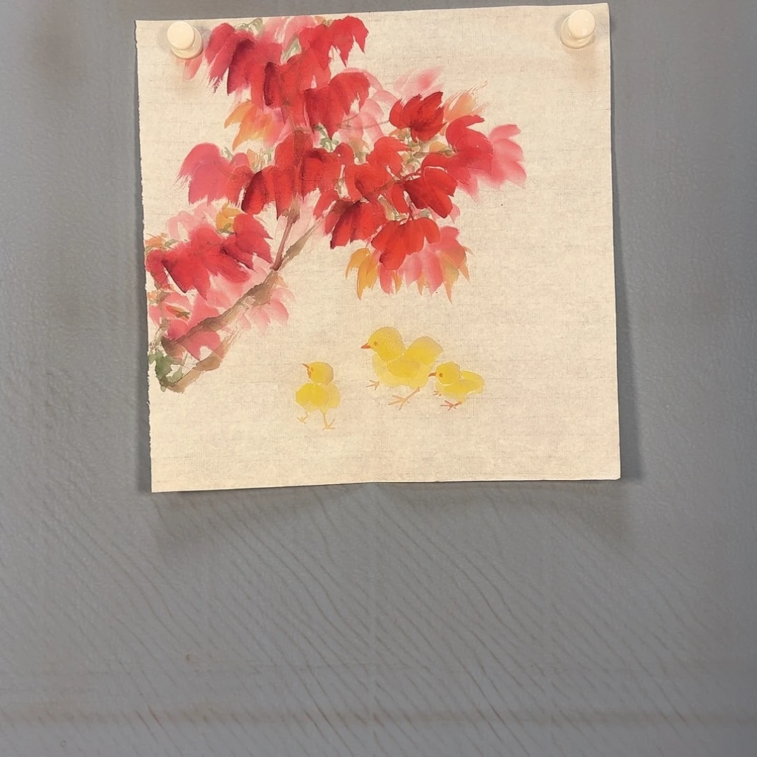 国画297 牡丹一如你初来乍