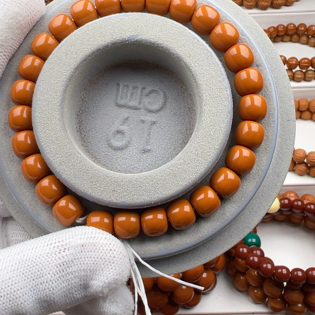 镜***景猴头核桃手串小老行