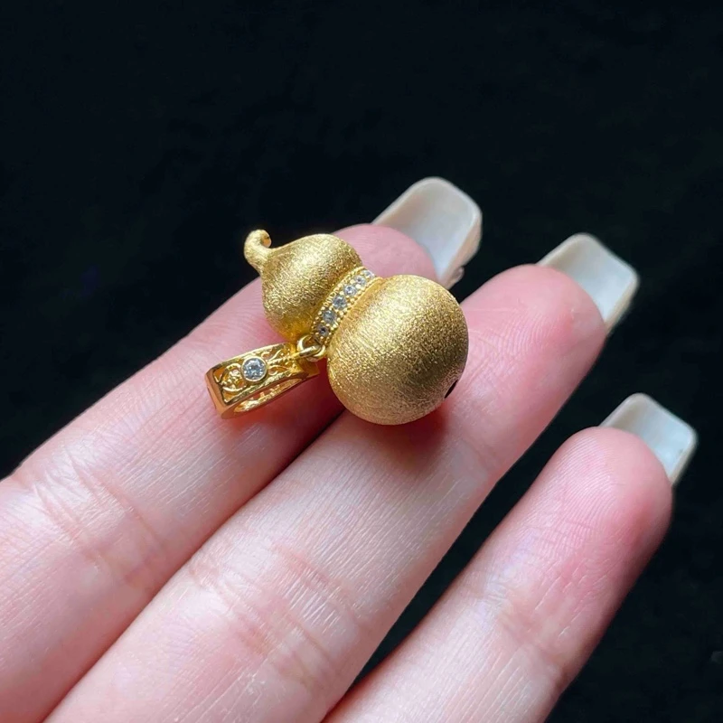 925银银制品 【小魏总珠宝】s925葫芦吊坠（ 22*13mm）