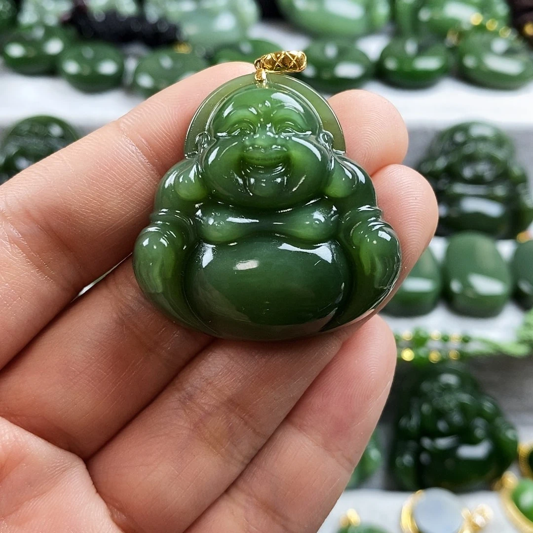 和田玉（碧玉）未镶嵌颈饰