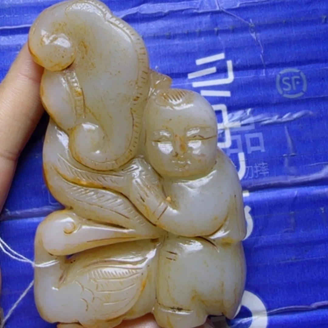 【闪购商品】和田玉把件未镶嵌程****车