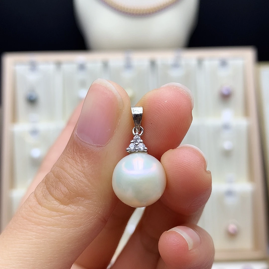 淡水珍珠颈饰合金