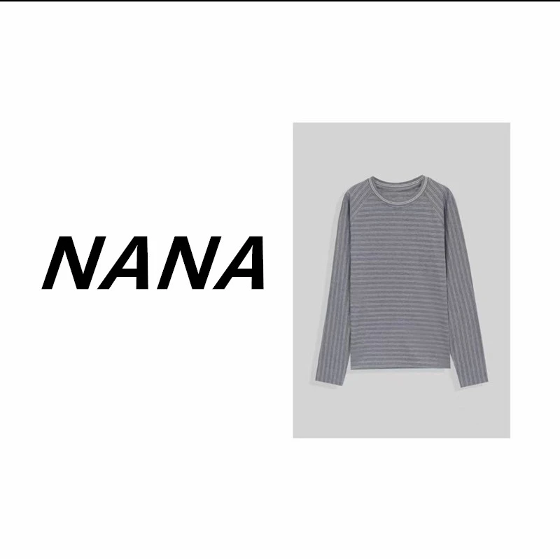 【NANA】韩系慵懒条纹T恤XYXS949