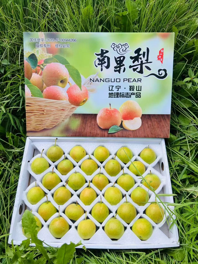 鞍山特产南果梨  皮薄多汁 产地直发 京东快递