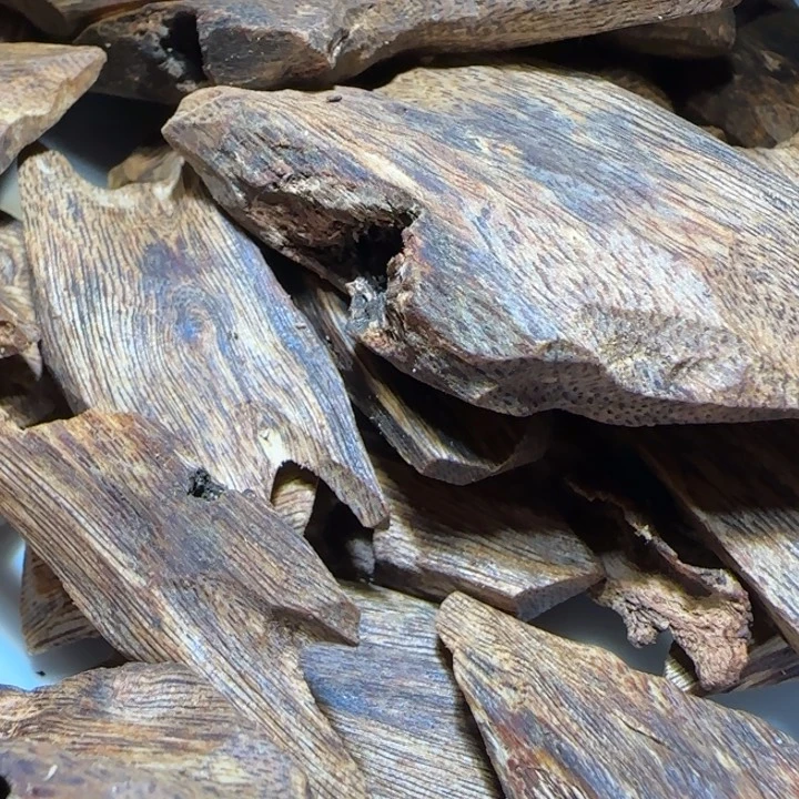 手把件沉香海南老白棋块料100克