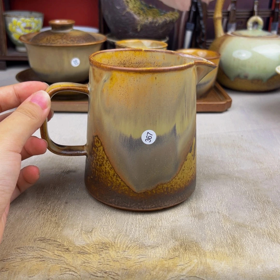 杯纯手工柴烧主人杯