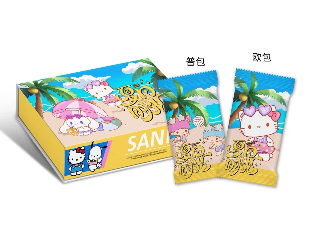 【r吃吃】乖鱼文创-三丽鸥夏日时光收藏卡牌直播代拆