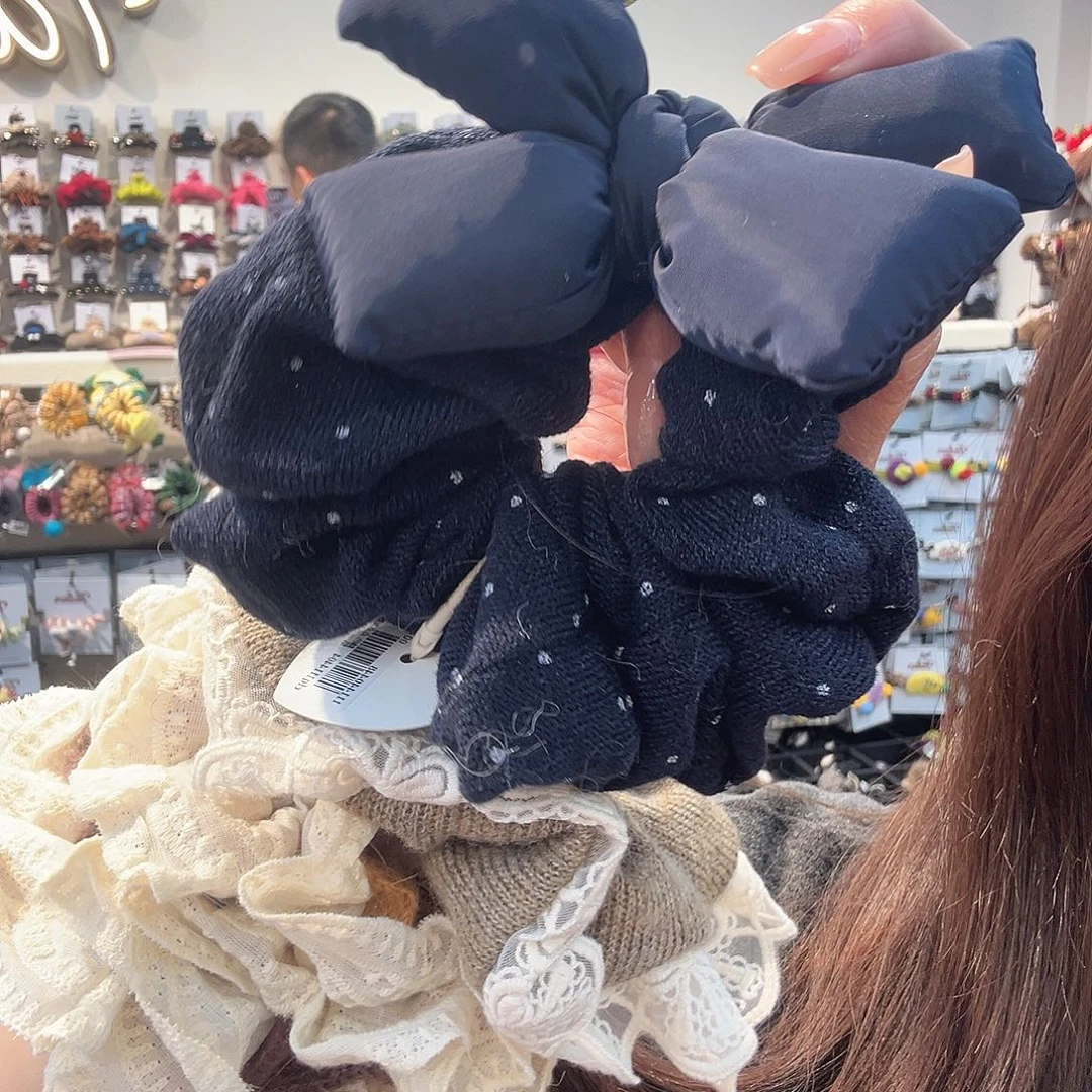 布艺铁合金藏青波点