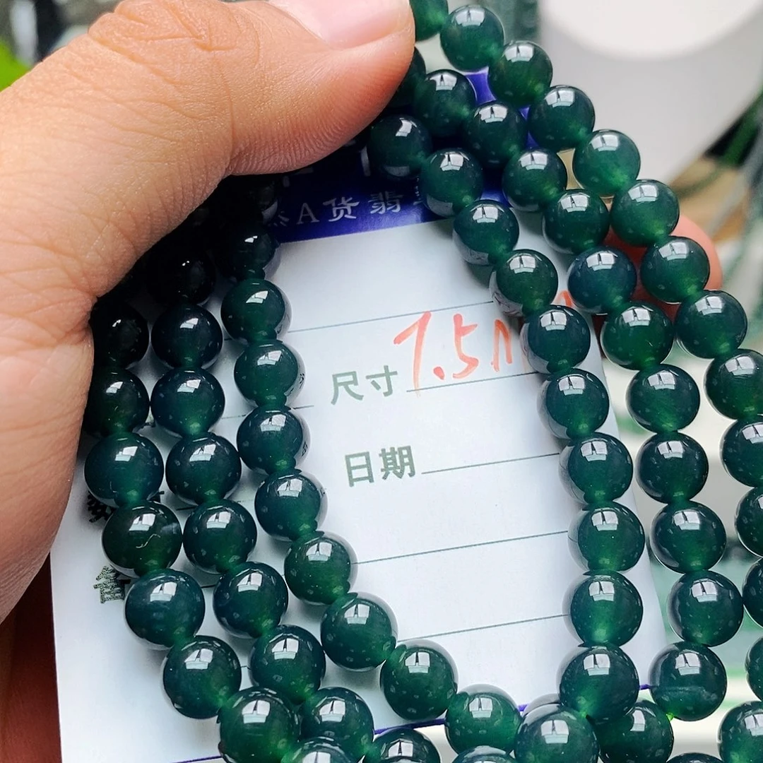 手串翡翠未镶嵌翡翠