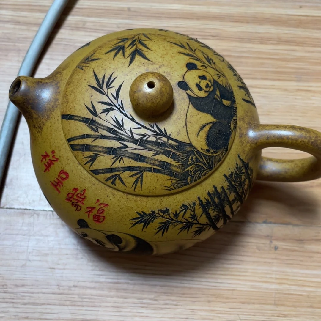 茶壶底槽青紫砂艺术作品
