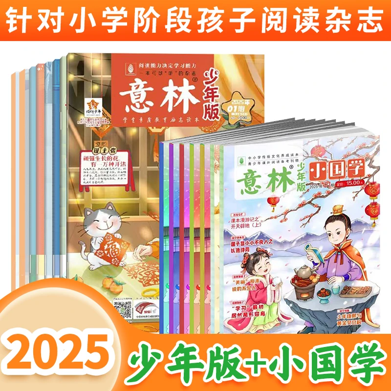 意林【2025跨年订阅】少年版+小国学 阅读写作提升传统文化知识拓展