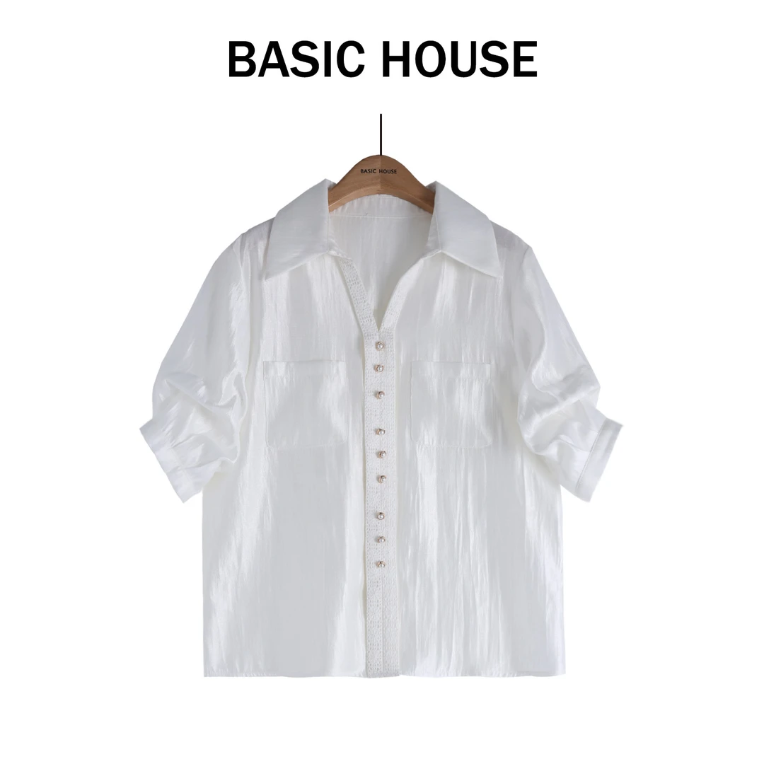 Basic House/百家好春夏季气质时尚衬衫B1335B54XX2