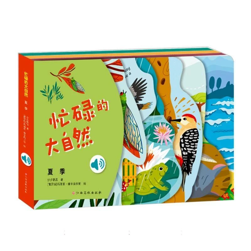正版 忙碌的大自然夏季