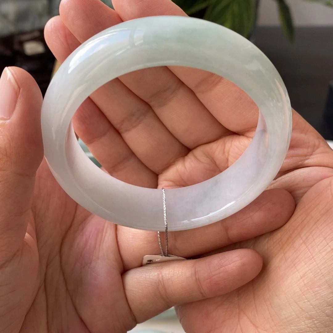 翡翠未镶嵌手镯天然