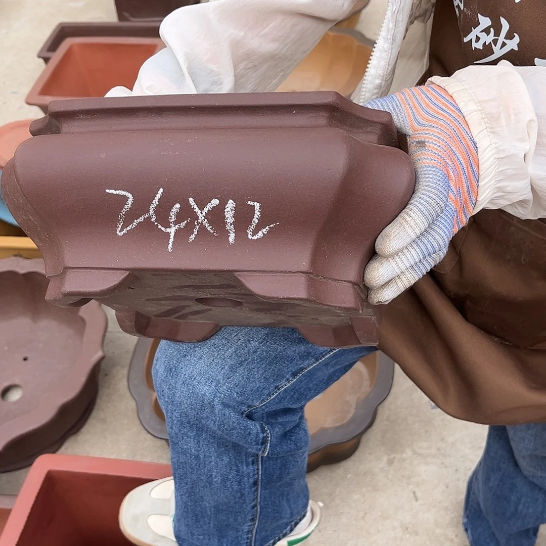 紫砂花盆盆景艺术