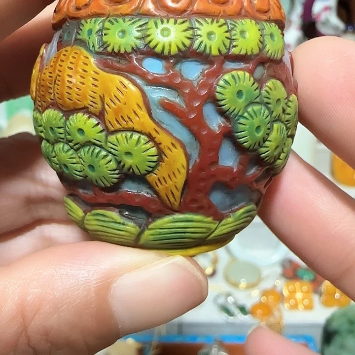 器物之美琉璃雕刻