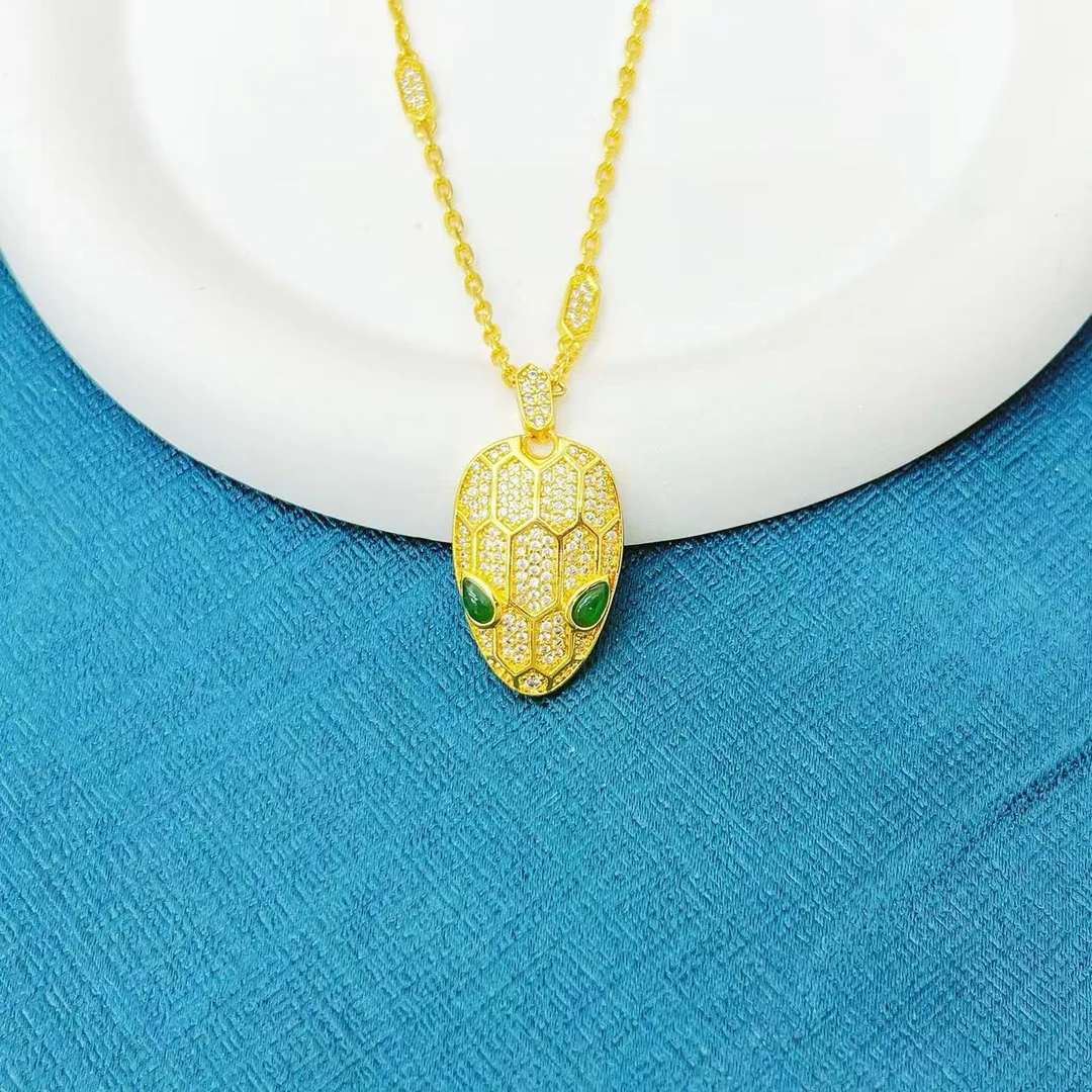 【杰哥专属】天然A货满绿翡翠豪镶设计款轻奢套链（标配证书）S10