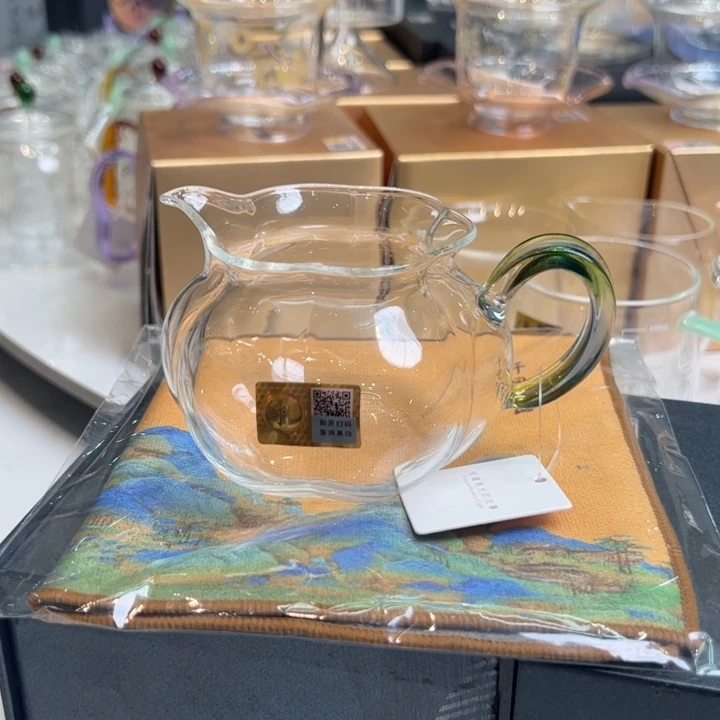 及***乐禾器纳福迷翠公道杯➕茶巾