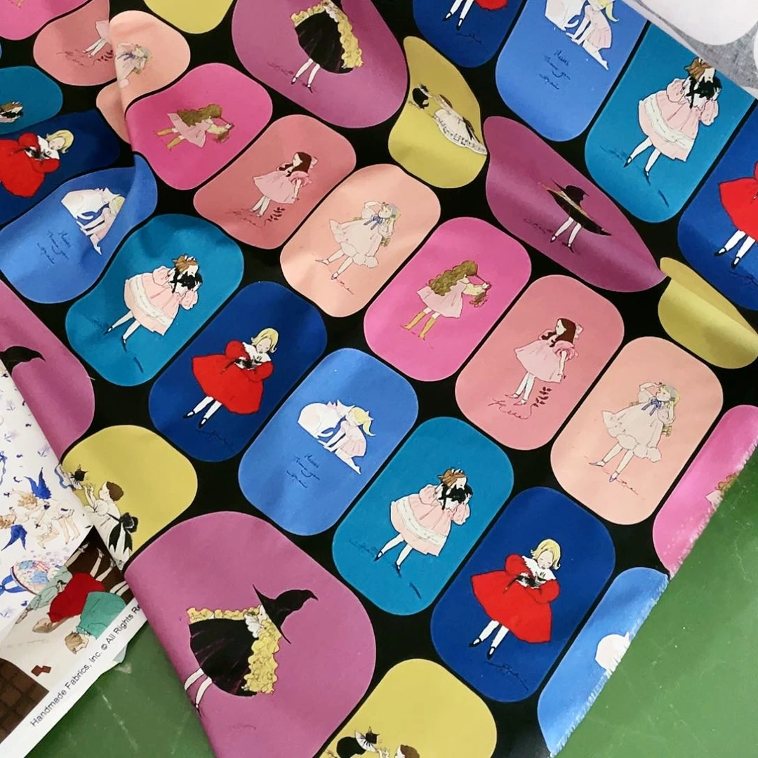 1.05米价纯棉平布1.1米宽果子布艺31.12