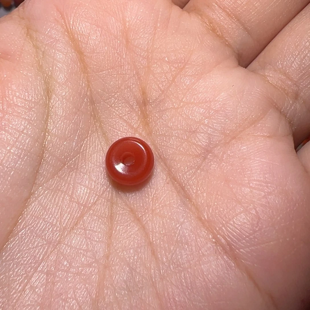 南红玛瑙珠宝奇石未镶嵌丸*?面包圈