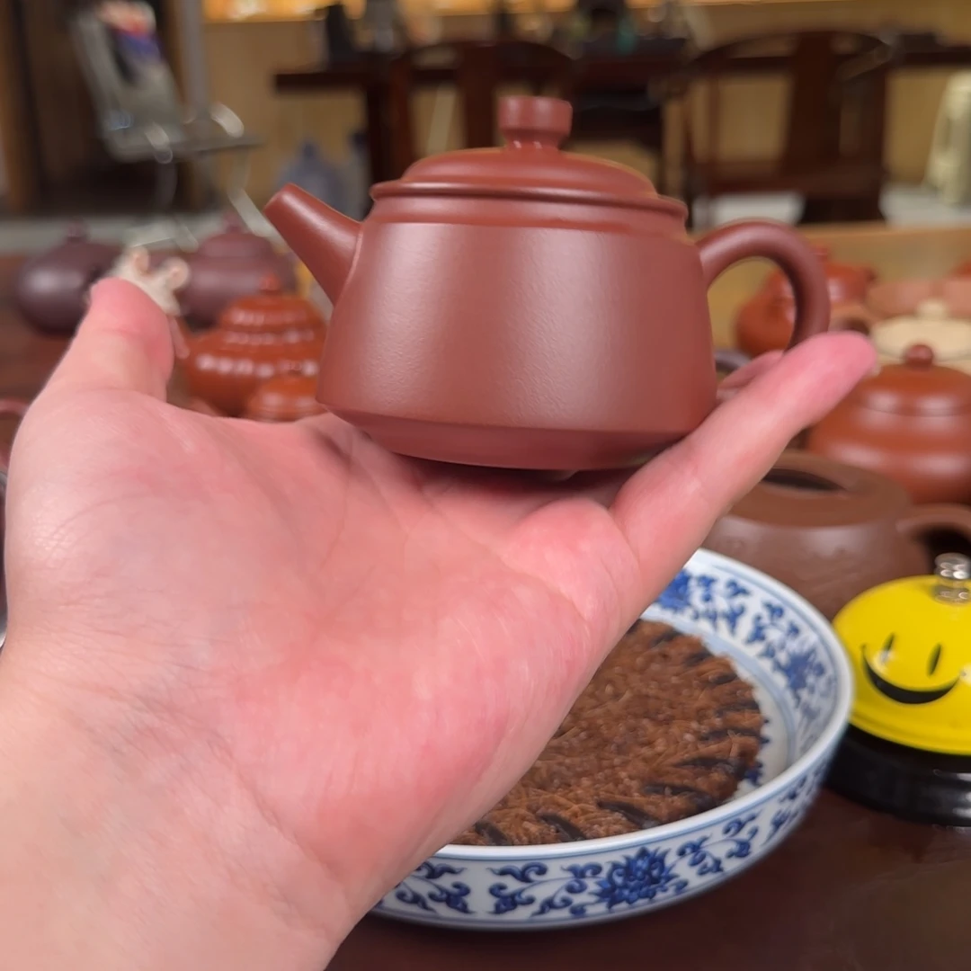 茶壶紫砂金钟紫砂壶
