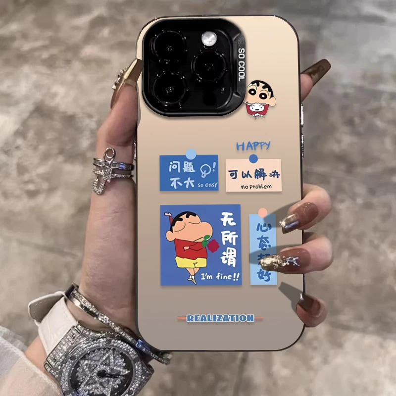 问题不大小新适用苹果16promax手机壳iPhone15创意14保护套17新款