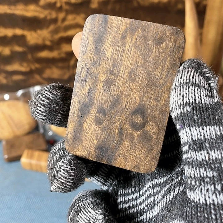 【闪购商品】辉*金丝楠阴沉木无事牌