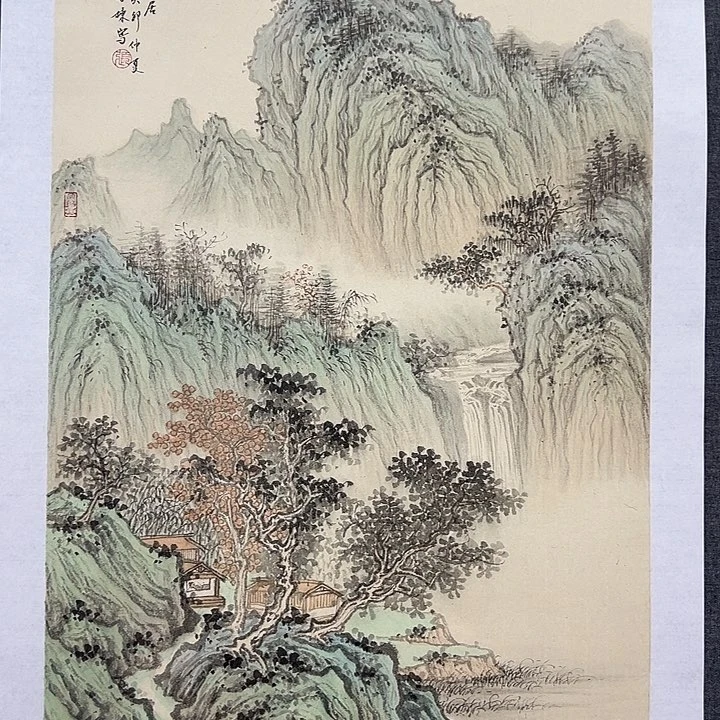 国画书画作品多次