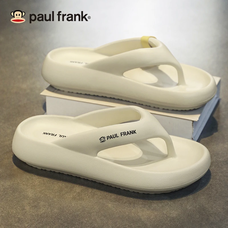 大嘴猴人字拖男士夏季外穿2025新款耐磨厚底防滑拖鞋夹脚凉鞋高端