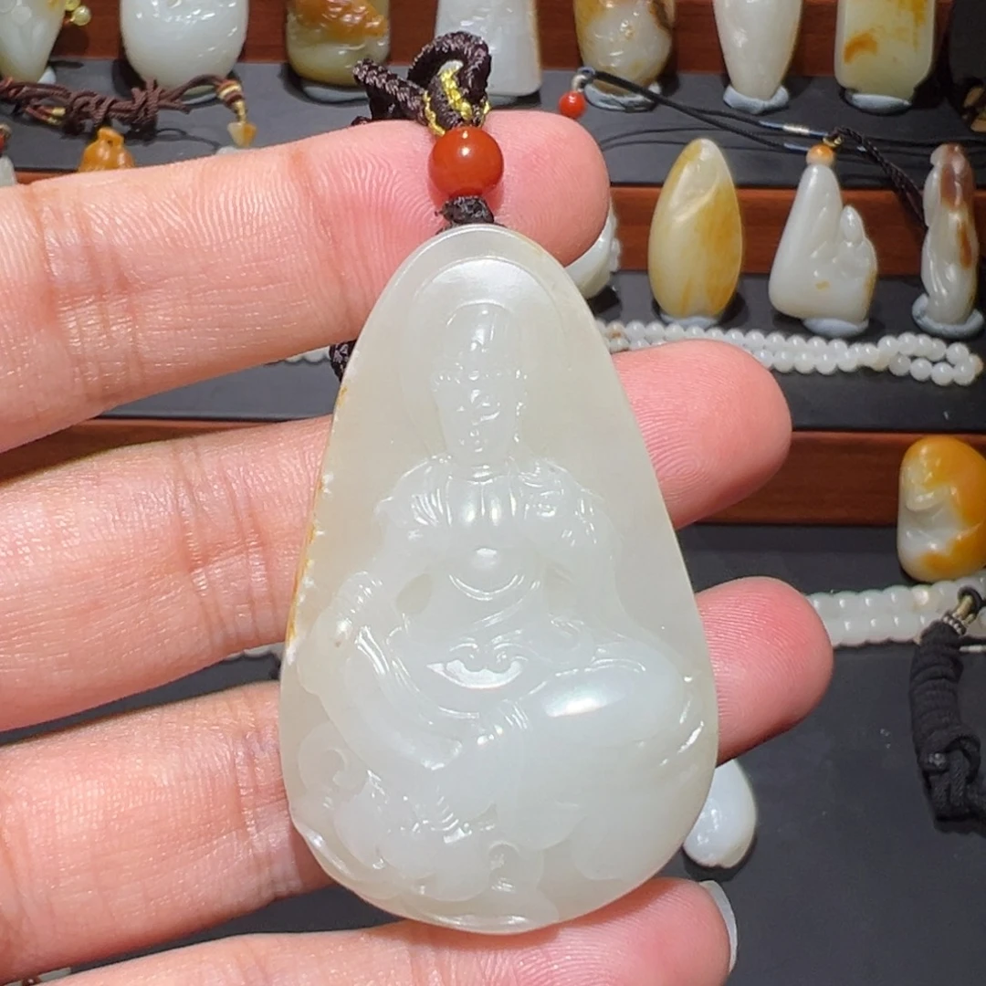 T***n和田玉（子料）未镶嵌挂件