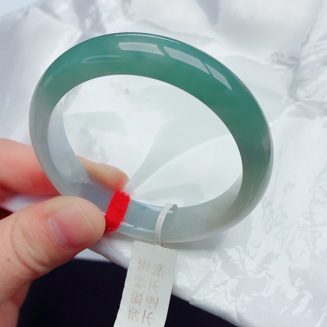 翡翠未镶嵌手镯天然翡翠A货