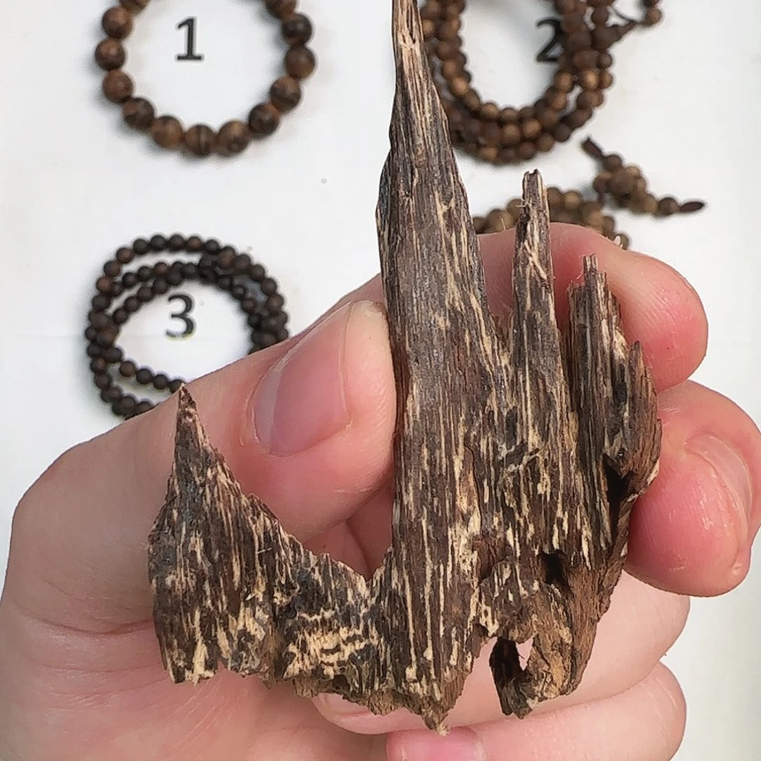 沉香手串沉水香港紫琪蚁穴熏香料