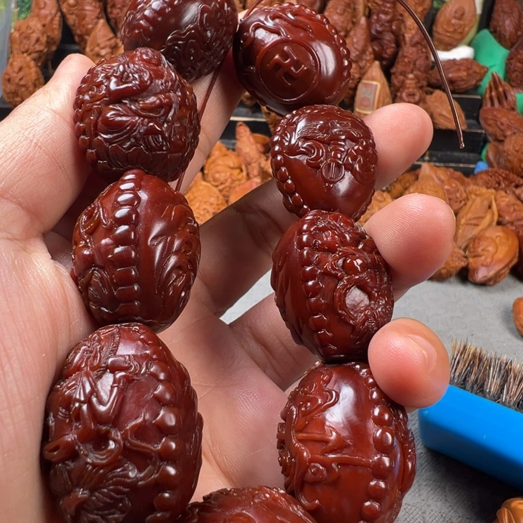 Z***G手串/手链橄榄核核雕