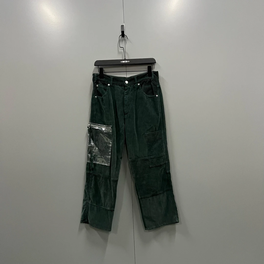 99新 Maison Margiela/梅森马吉拉 (ll) 灯芯绒工装裤40码/302802