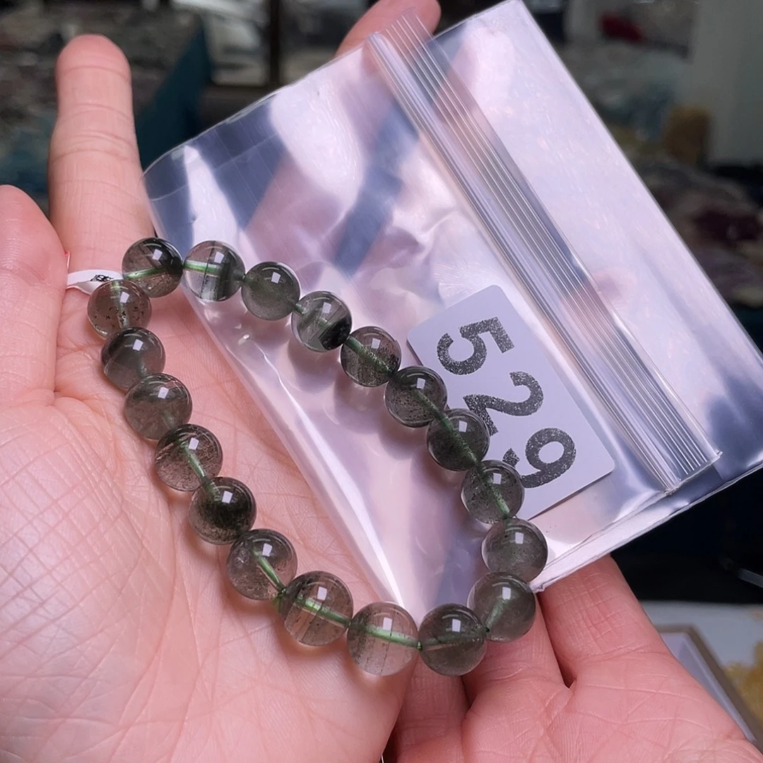 温***惟未镶嵌手链水晶529绿幽