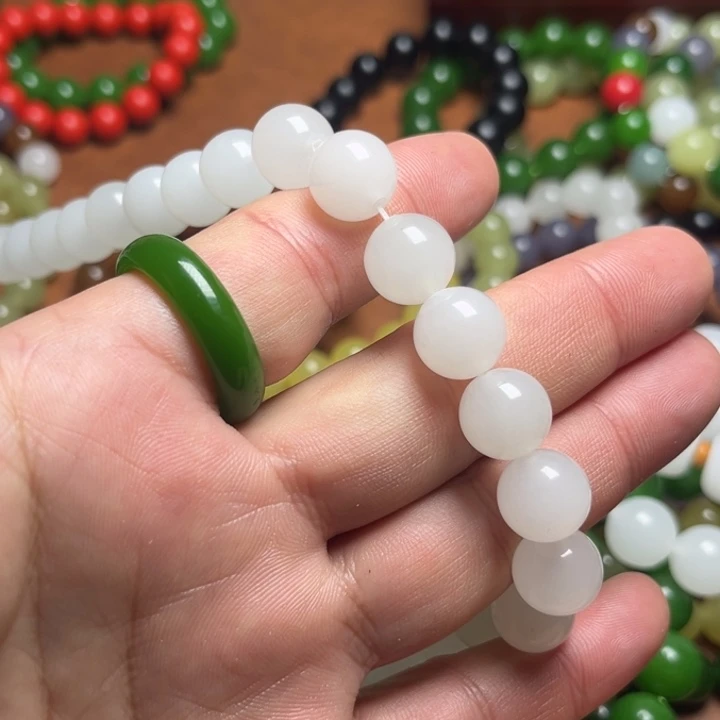 脂白12mmmmmmm珠链