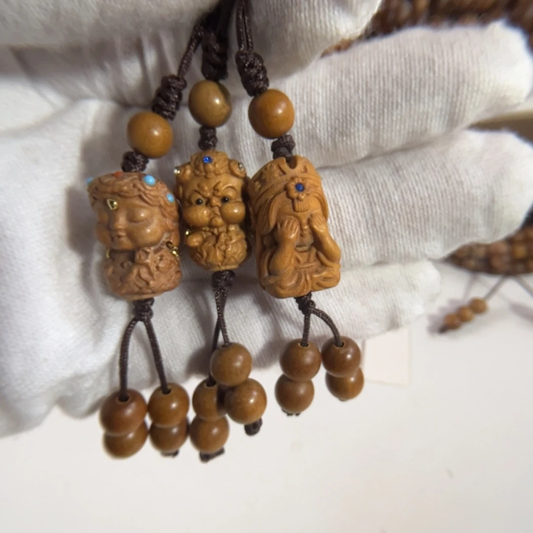 檀香木其他老山檀香雕刻件福利