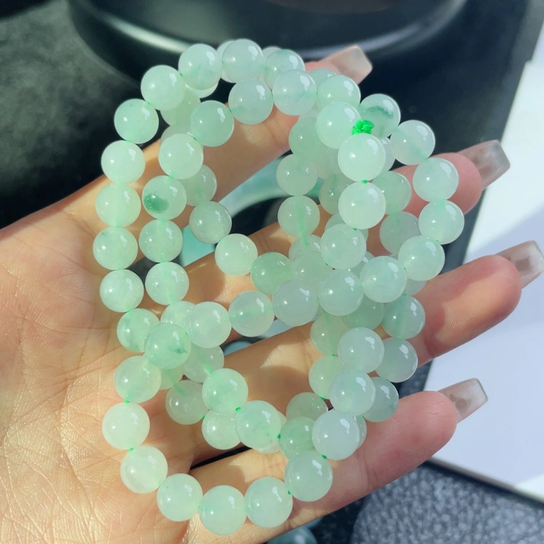 未镶嵌定制翡翠项链