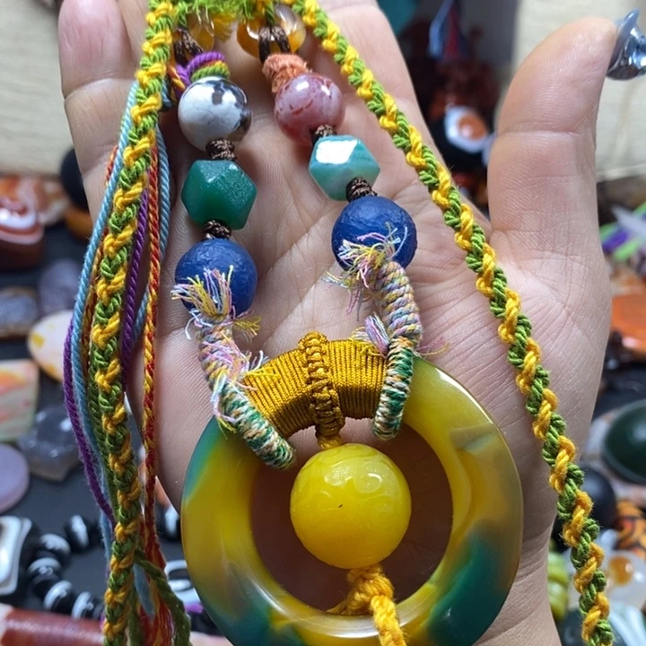 玛瑙/玉髓未镶嵌颈饰