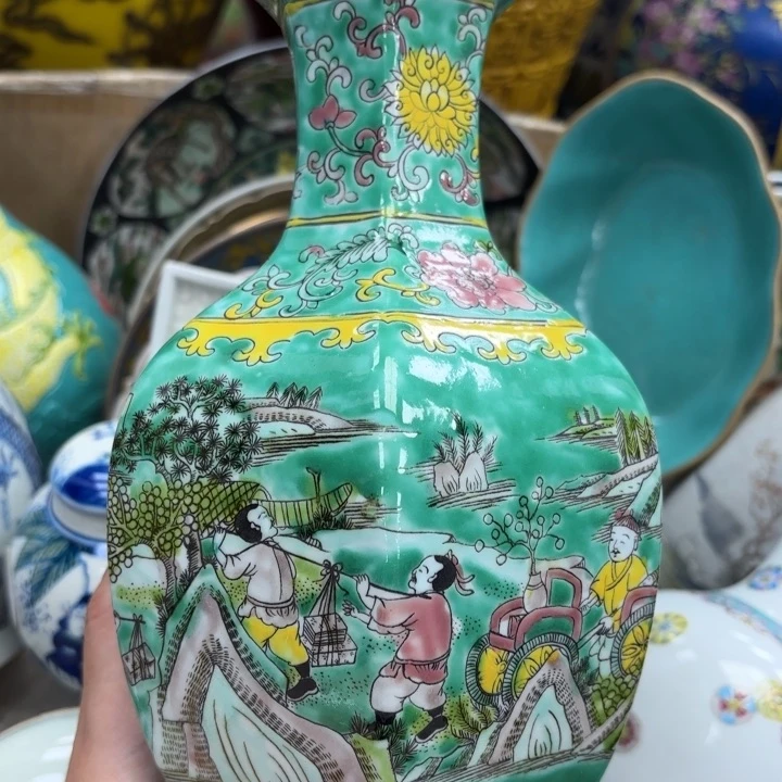 瓷片瓷器摆件瓷器摆件