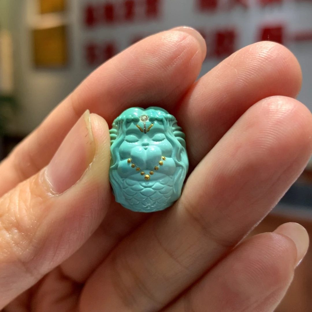 绿松石未镶嵌配饰