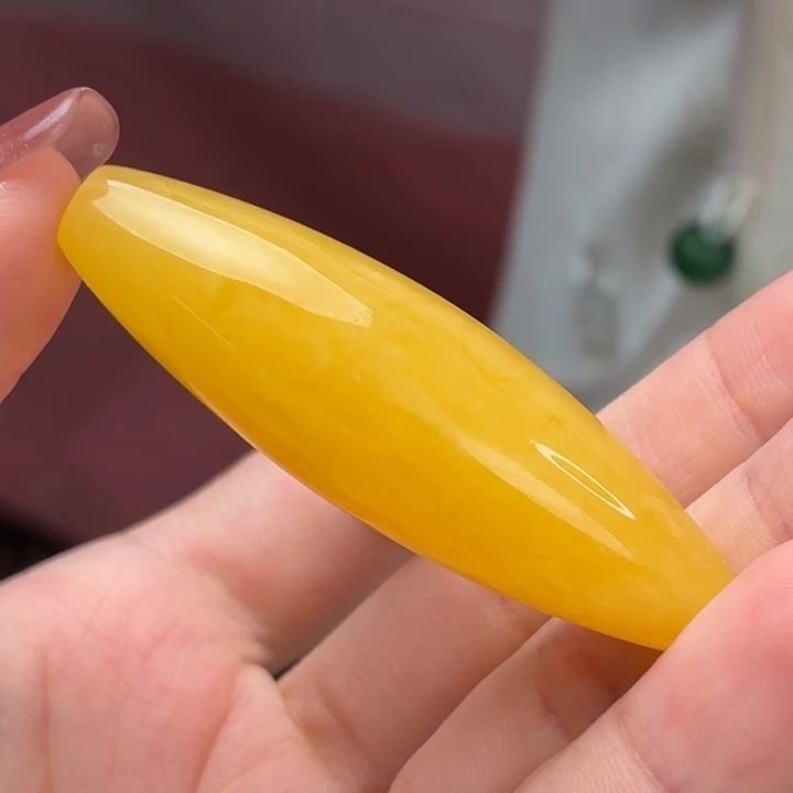 未镶嵌琥珀裸石桶珠