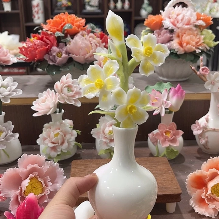 瓷片陶瓷工艺品摆件